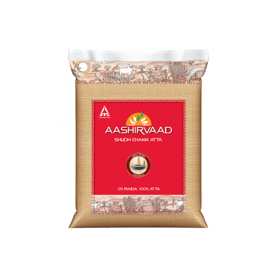 Aashirvaad Whole Wheat Atta (20 Lb)
